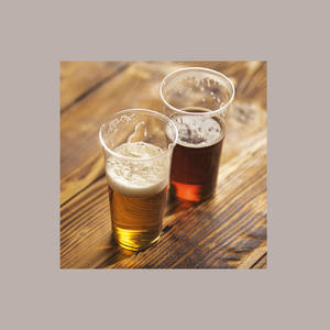 Vaso transparente PLA Bio de 50 Uds., 350cc, logotipo personalizado, Material compostable de almidón de maíz, capacidad de 10oz con tapa de cúpula con orificio - Product Image 4