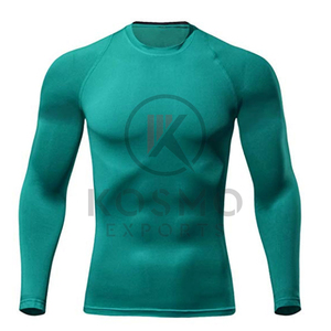 OEM Custom Logo Fitness BJJ Boxing Surfing <b>Swimming</b> Rash Guard High Quality Long Sleeve Sun Protection with Sublimation Print - Product Image 1