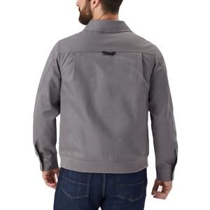 Veste de travail pour homme Eisenhower de haute qualité, personnalisée, style mécanicien, nouvelle mode, style vintage, vente chaude, denim sergé pour le printemps - Product Image 3