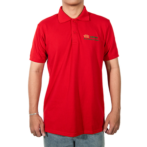 Nueva llegada de los hombres Casual para Polo camisa 100% poliéster antiarrugas Jersey bordado manga corta estampado diseño XL tamaño bajo Pri - Product Image 3