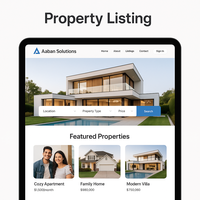 Profesyonel mülkiyet listesi Web sitesi MLS tarzı tasarım güvenilir ve uygun fiyatlı çözümler sunan yetenekli Web geliştirme ajansı