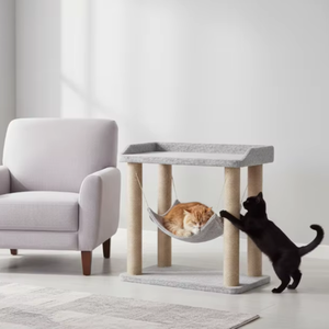 High-quality Amistar Arctic Calm <b>Hammock</b> Stand with <b>hammock</b> cat scratcher for cats of all sizes. - Product Image 2