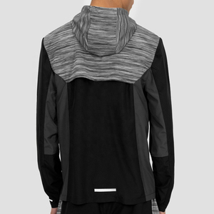 Logo personnalisé vente en gros veste à capuche imperméable personnalisée veste coupe-vent pour hommes coupe ajustée 2025 - Product Image 5
