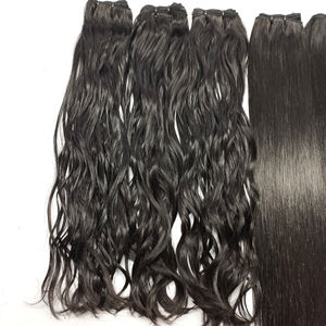 Extensions de cheveux indiennes de qualité supérieure 100% du meilleur fabricant, longue durée, avec cuticules alignées, provenant d'Inde, qualité supérieure - Product Image 2