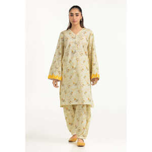 ชุดเซ็ต IUSTTS-2112 สำหรับผู้หญิง ผ้าฝ้ายและชีฟอง สไตล์ลำลอง ชุด 2 ชิ้น เสื้อครอปและกางเกงขาสั้น ลายพิมพ์ผ้าลอน สำหรับฤดูใบไม้ผลิ/ฤดูร้อน - Product Image 5