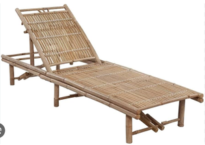Chaise longue pliable en bambou écologique de qualité supérieure, chaise de lit de plage au bord de la piscine, Spa relaxant, jardin de la station de Massage - Product Image 5