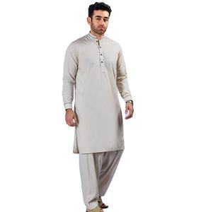 Shalwar Kameez de Algodón Pakistaní, Nueva Colección 2026, Ropa Musulmana Étnica para Verano e Invierno, Transpirable y Elegante para Hombre - Product Image 1