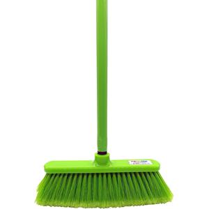 Escoba de suelo duradera con mango metálico de 120 cm, manual, nueva, al por mayor, para limpieza del hogar y jardín - Product Image 4