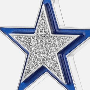 Pendentif Hip Hop personnalisé en alliage plaqué or avec diamants, style urbain et bling-bling - Product Image 3