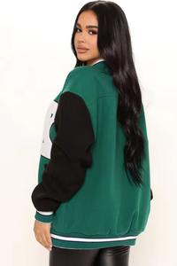 Nouveau logo personnalisé pour veste universitaire pour femmes et vêtements coupe-vent, veste universitaire respirante pour femmes d'extérieur - Product Image 5