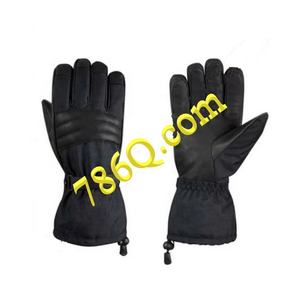 Gants d'hiver légers Gants de moto synthétiques d'extérieur en cuir pour temps froid - Product Image 1