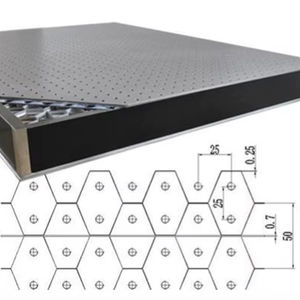 Table d'isolation optique anti-interférences avec support rigide, panneaux soudés et alvéolés avec amortissement des vibrations - Product Image 1