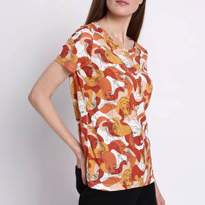 Logotipo personalizado 100% poliéster totalmente sublimación impresión mujeres camisetas alta calidad mujeres sublimación camisetas - Product Image 4