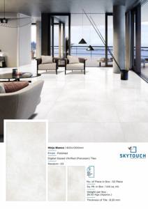 Azulejos de porcelana de la mejor calidad de 600x1200mm, azulejos amarillos marrones vitrificados pulidos para uso interior y exterior - Product Image 5