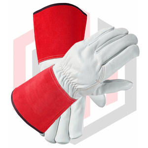 ถุงมือทำงานหนังอุตสาหกรรมป้องกันสำหรับงานหนัก - Product Image 2