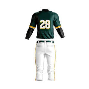 Ensemble d'uniformes de baseball respirants de haute qualité de l'usine directe bas quantité minimale de commande produit le plus vendu - Product Image 2