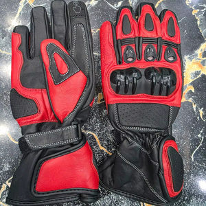 Guantes de Motocicleta de Cuero Personalizados de la Mejor Calidad, Casuales, Hasta la Muñeca, con Pantalla Táctil, para Deportes al Aire Libre, Duraderos, para Invierno/Primavera/Otoño - Product Image 1