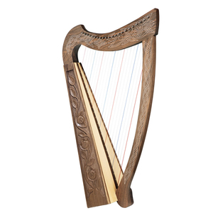 Nuevo 2024 Buena calidad en diferentes diseños El mejor material de madera Color personalizado Último producto Arpas irlandesas - Product Image 5