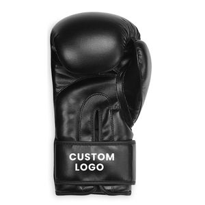 Guantes de boxeo para entrenamiento de adultos, de cuero PU, antideslizantes, resistentes, personalizables, colores/logotipo/tamaño, ropa deportiva de confianza - Product Image 4