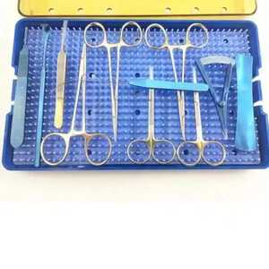 Juego de instrumentos oftálmicos de acero inoxidable simples para párpados dobles, pinzas para agujas, Kit quirúrgico cosmético profesional - Product Image 3