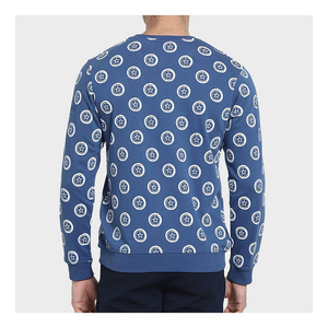 เสื้อสเวตเตอร์คอกลมผ้าฝ้ายสำหรับทั้งชายและหญิงคุณภาพสูงพิมพ์โลโก้ตามสั่งปักแบบดิจิตอลสำหรับฤดูหนาวสั่งซื้อขั้นต่ำ2ชิ้น - Product Image 3