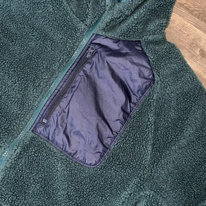 เสื้อฮู้ด Sherpa มีซิปครึ่งตัวที่มีสไตล์และความคุ้มครองเต็มรูปแบบเหมาะสำหรับแอธเลชเชอร์ปากีฬาฤดูหนาวและการใช้งานในชีวิตประจำวัน - Product Image 3