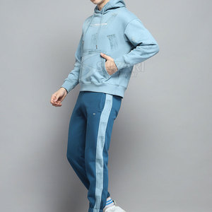 Survêtement pour homme en coton/polyester, nouveau style 2025, design élégant, respirant - Product Image 4