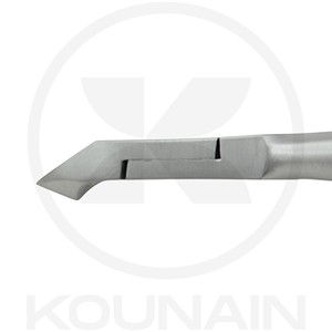 Pince à cuticules professionnelle en acier inoxydable KOUNAIN durable, parfaite pour l'élimination précise des peaux mortes et la manucure pédicure - Product Image 5
