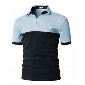 Camiseta en blanco de manga corta de gran tamaño 100% algodón para hombre, camisetas de polo, logotipo personalizado de alta calidad, patrón sólido, stock de marca propia - Product Image 6