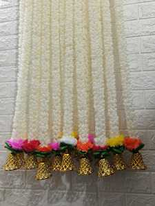 Guirnalda de caléndula de campanas doradas artificiales estilo Mogra para bodas Mandaps Mehndis Baby Showers celebraciones festivas decoración del hogar - Product Image 4