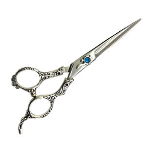 Tijeras de peluquero de lujo Tijeras de peluquería profesionales Tijeras de corte de precisión de acero inoxidable de alta calidad para uso en salón - Product Image 4