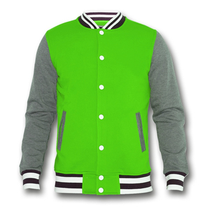 2026 Wholesale Custom Made 100% Cotton Winter Varsity <b>Jacket</b> with Front Logo High Quality Fabric Quick Dry for <b>Men</b> - Product Image 3