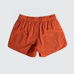 Short de sport de grande taille pour femmes, design personnalisé, confortable, séchage rapide, fitness, gym, course à pied, yoga en polyester solide - Product Image 6