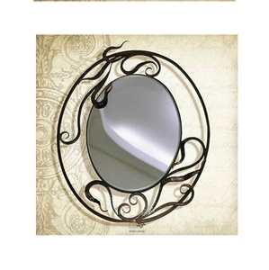 Miroirs muraux en fer métal faits à la main de meilleure conception utilisés pour la décoration de chambre Miroirs muraux de taille personnalisée - Product Image 4