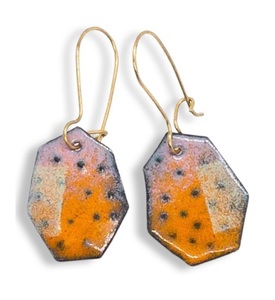 Pendientes de resina de lujo, joyería diseñable para mujer, pendiente de resina epoxi de moda, diseño personalizado, pendiente de resina epoxi respetuoso con el medio ambiente - Product Image 6