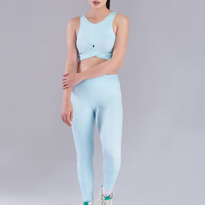 Conjunto de Yoga para Mujer, 2 Piezas, Totalmente Personalizado, Ecológico, Transpirable, Cintura Media, Calidad Premium, Superventas, Tendencia Actual, Antiarrugas - Product Image 4