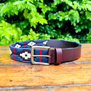 Haute cireuse recyclé cuir Polo ceinture vert mat finition personnalisé jeunesse taille fabriqué à la main en laiton pour boucle produit en cuir de qualité supérieure - Product Image 2