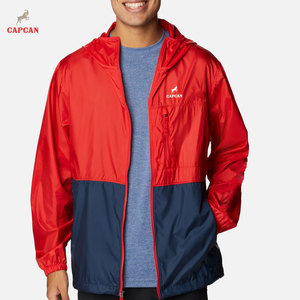Veste coupe-vent en toile à capuche de haute qualité, logo personnalisé sur le devant, vêtements de mode d'hiver écologiques - Product Image 4