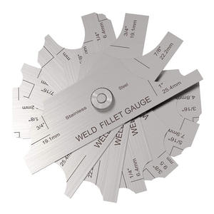 ROKTOOLS पट्टिका वेल्डिंग गेज 7pcs किट मीट्रिक वेल्ड पण वेल्डिंग निरीक्षण उपकरण - Product Image 4