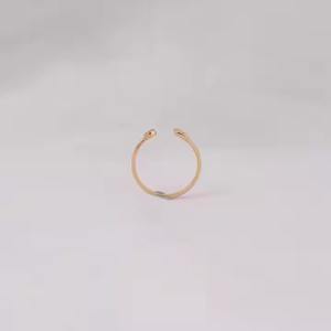 IGI certificado personalizado 14KT oro R diseño corte redondo laboratorio cultivado diamante compromiso anillo retrato solitario regalo perfecto - Product Image 3