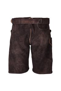 Alta calidad alemán Trachten bávaro Lederhosen Oktoberfest Kurz cabra Suede Lederhose 2025 - Product Image 3