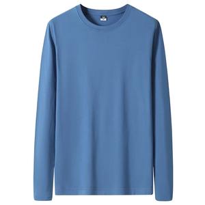 Camisetas de Manga Larga con Cuello Redondo para Hombre, de Algodón, Diseño Liso, Color Sólido, Ecológicas, Tallas Grandes M-6XL, 12 Colores, Otoño, Casual, Venta al por Mayor - Product Image 6