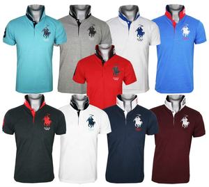 Nueva Camiseta de Golf para Hombre, con Logotipo Personalizado, Tejido Sólido, 100% Algodón, Anti-Pilling, Manga Corta, Estilo Casual Elegante - Product Image 1