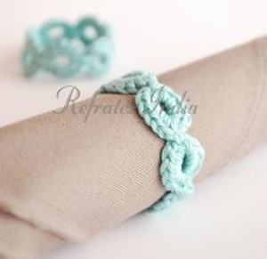 Anillo de servilletas de ganchillo, venta al por mayor, de refractex, hecho en la India, calidad de Bast y precio bajo - Product Image 1