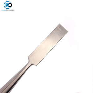 Cincel quirúrgico ortopédico, instrumento de acero de alta calidad, 24cm, 912, curvado, ancho de 16,0mm - Product Image 4