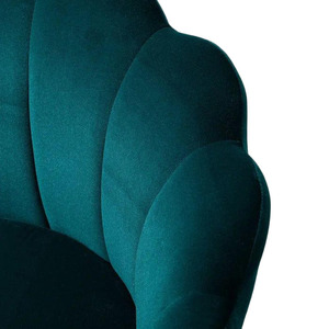 Sofá de tela con respaldo de ala de diseñador italiano, sillas modernas de lujo, minimalistas, de ocio, con relleno de espuma para sala de estar - Product Image 4