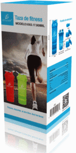 Shaker per Proteine Sportive da 500ML in 4 Colori, Bottiglie Sportive Premium per Bevande Proteiche Pronte all'Uso - Product Image 4