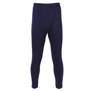 Leggings Largos para Hombre, de Color Sólido, Transpirables, con Cintura Elástica, Mezcla de Algodón y Spandex - Product Image 2