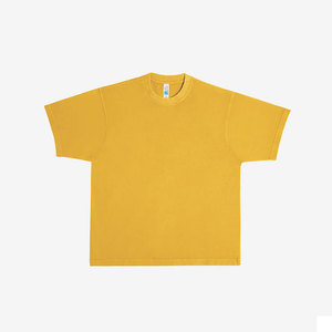 Custom Regular Fit Men's T-Shirt 100% Cotton Acid Wash Hip Hop High Eco-Friendly Quick Men's T Shirts - Product Image 1