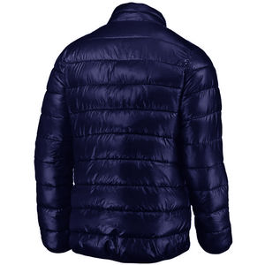 2026 Men Stand Collar Customizable Front Logo <b>Thick</b> Puffer <b>Jacket</b> with Bamboo Lining Winter Outerwear - Product Image 5